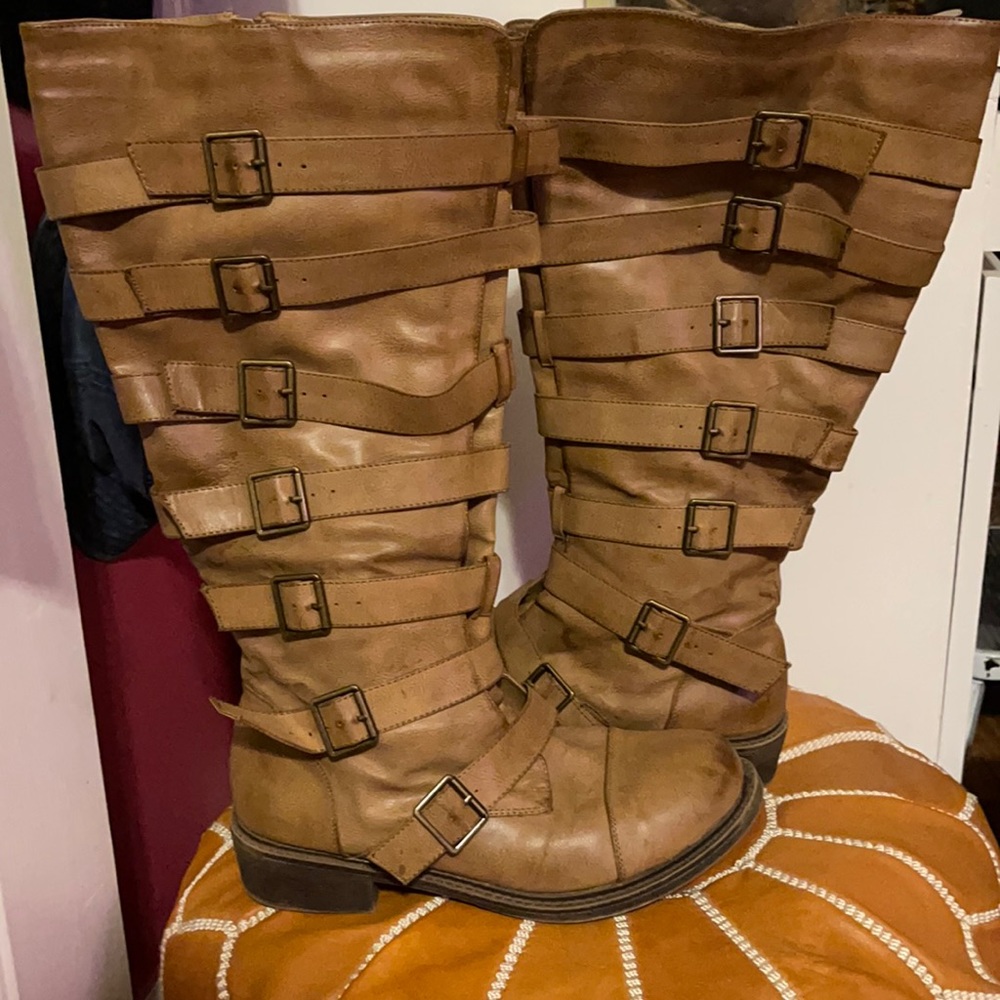 Torrid strappy boots